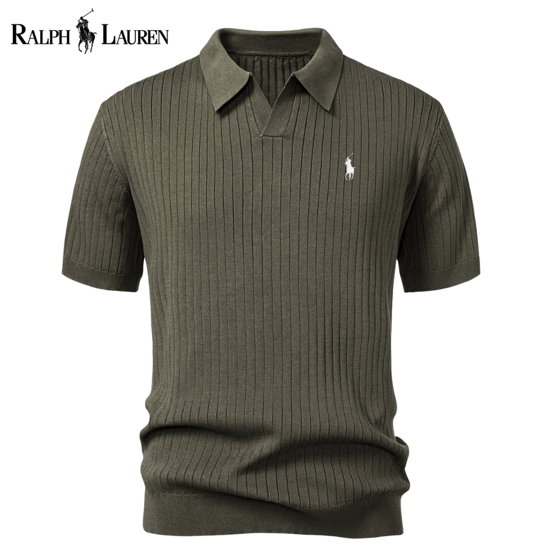 Ralph Lauren™ Striped V-Neck Polo