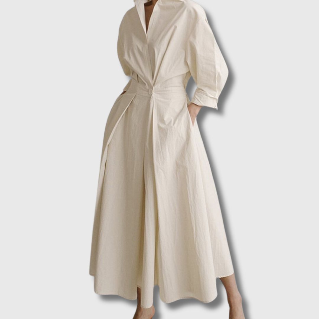 ÉLÉONORE | Elegantes langes Kleid für einen zeitlosen und raffinierten Stil