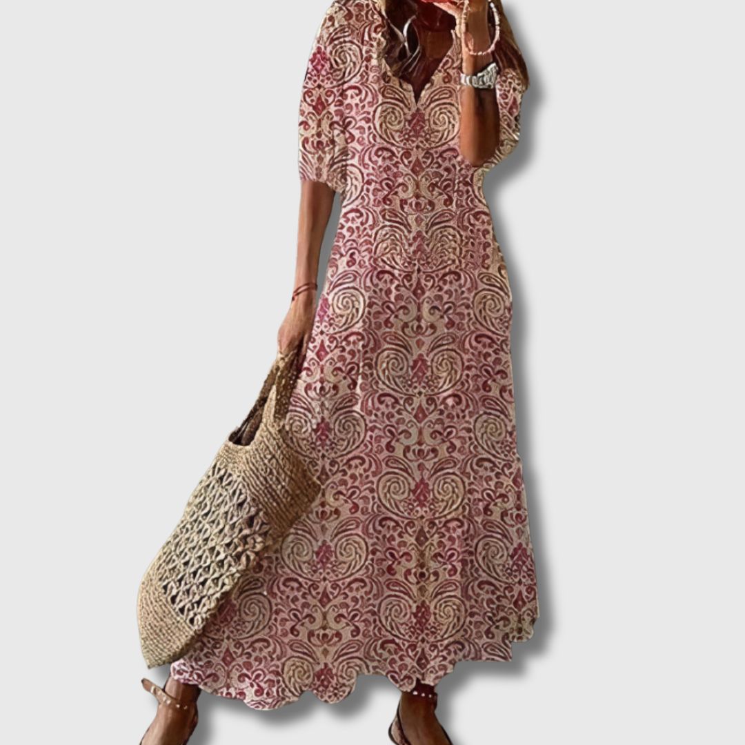 ÉLODIE | Schmeichelhaftes und bequemes Bohème-Kleid