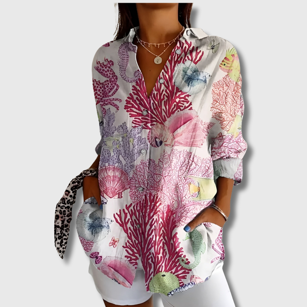 Olivia | Premium-Bluse Qualitäts‑premium
