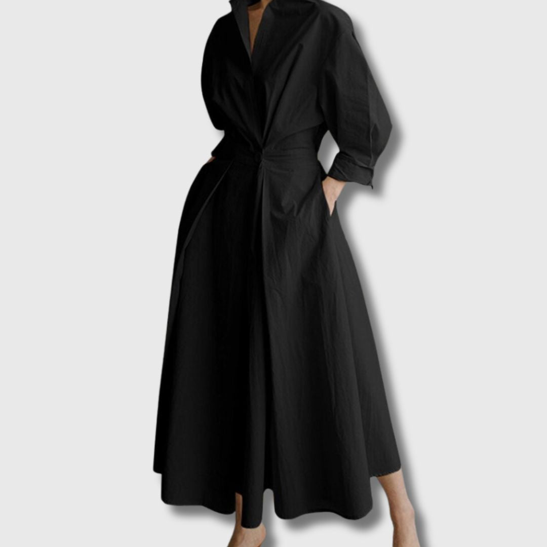 ÉLÉONORE | Elegantes langes Kleid für einen zeitlosen und raffinierten Stil