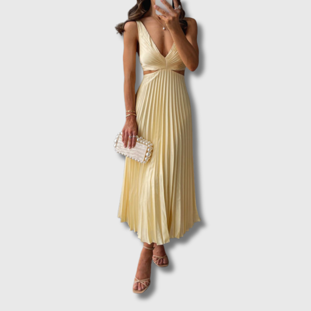 Iris | Premium Midikleid – elegant gefertigt