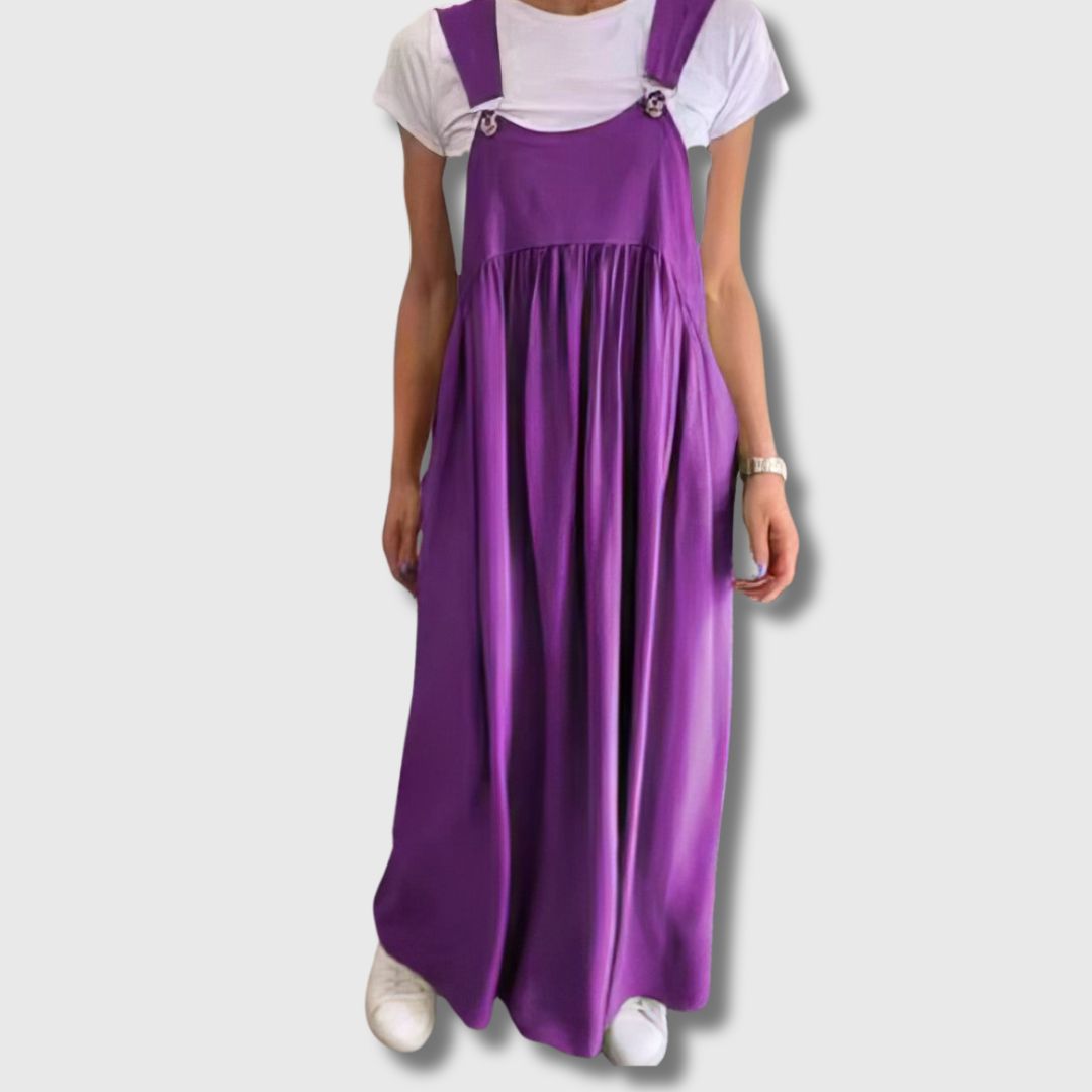 CAMILLE | Fluid Ärmelloses Kleid Casual-Chic