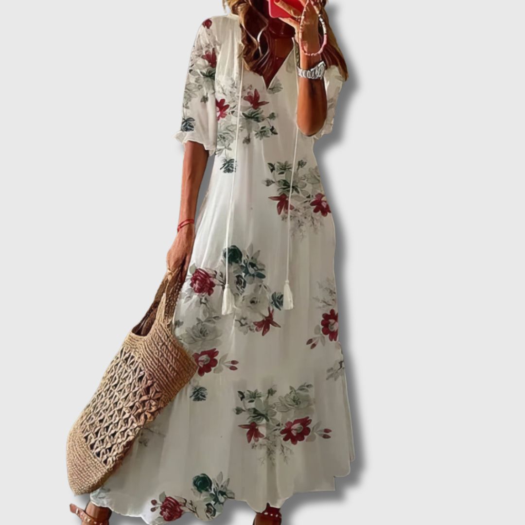 ÉLODIE | Schmeichelhaftes und bequemes Bohème-Kleid
