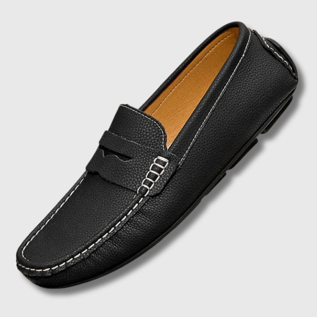 Ethan | Leder-Loafer mit handgefertigtem Komfort
