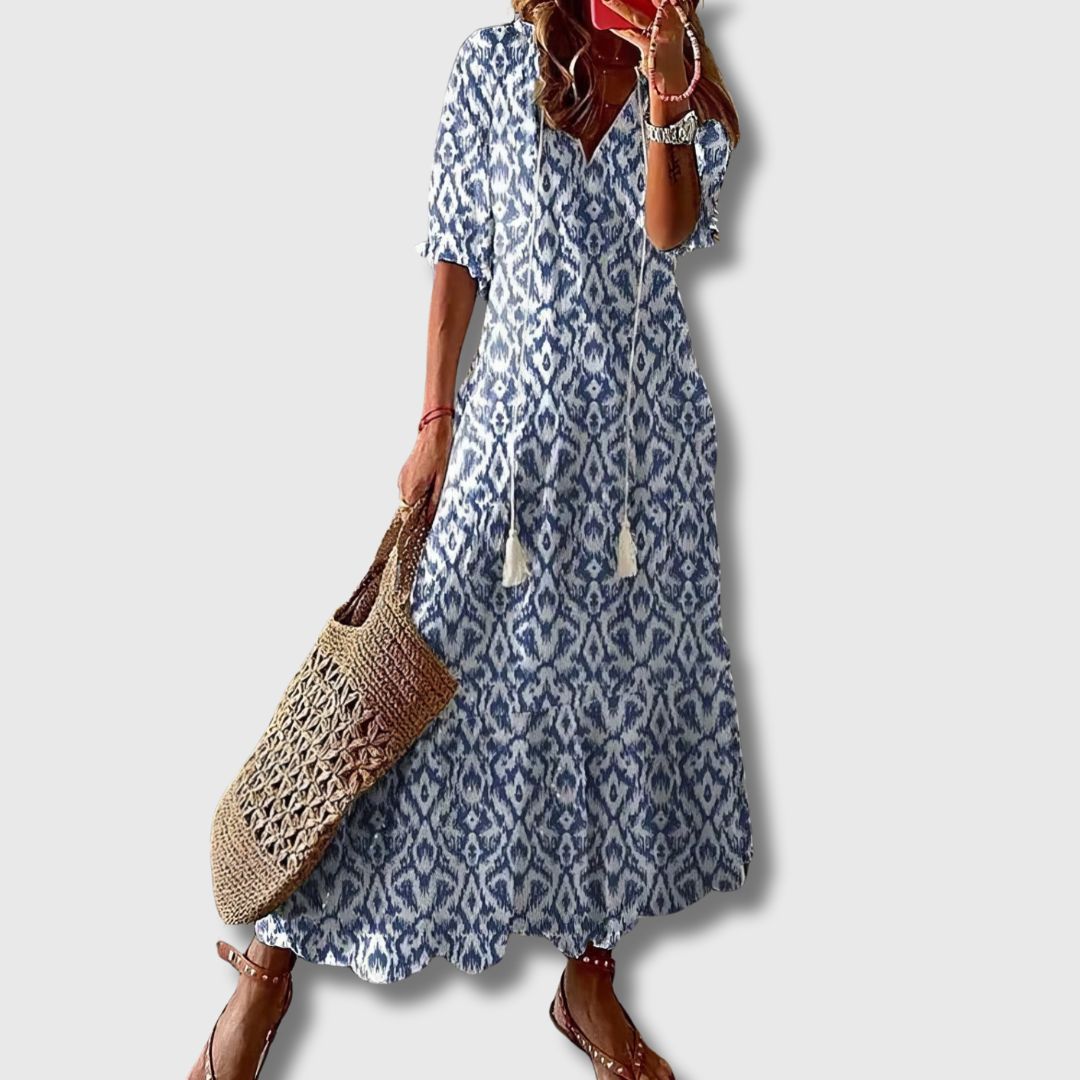 ÉLODIE | Schmeichelhaftes und bequemes Bohème-Kleid