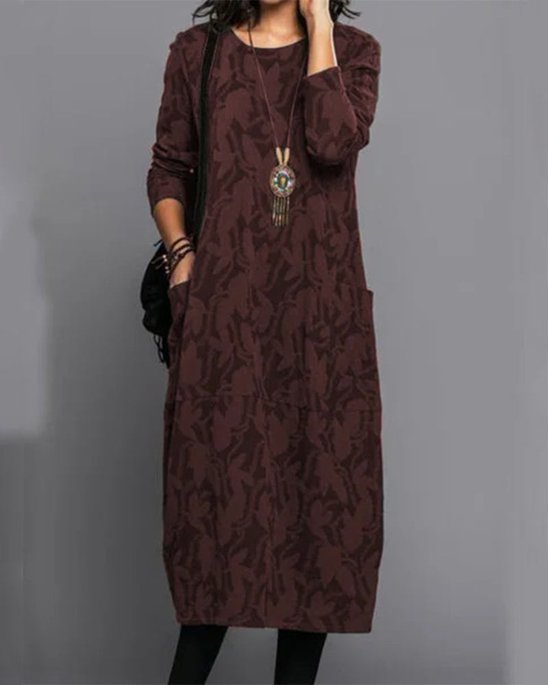 Dana | Langes Kleid aus Premiumstoff