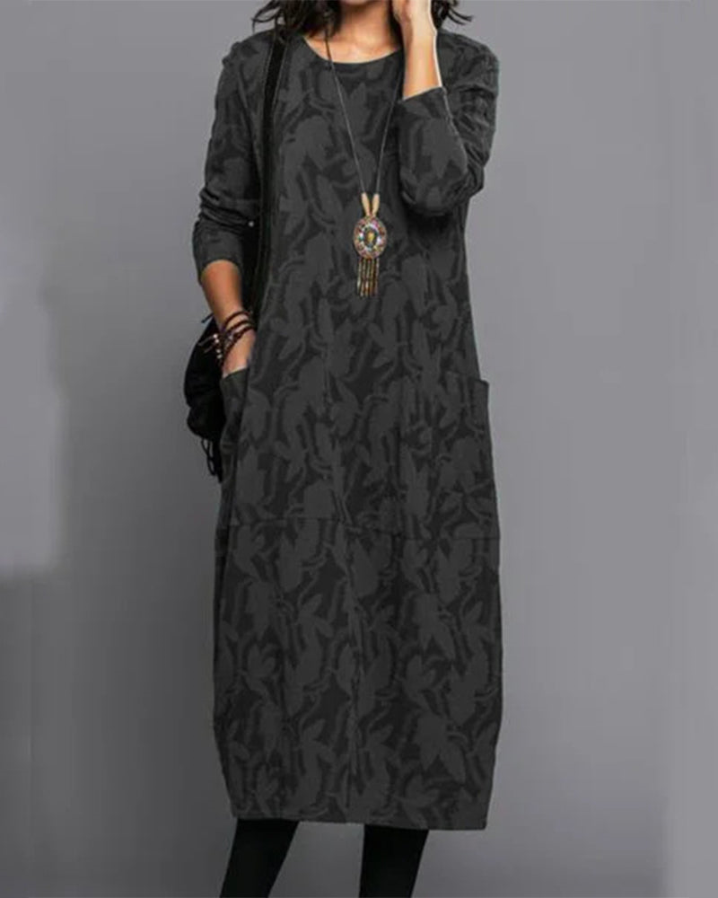Dana | Langes Kleid aus Premiumstoff