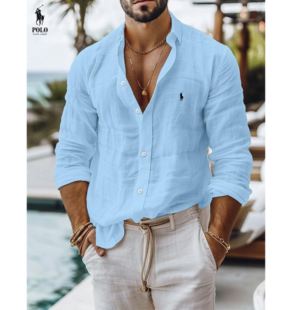 Men's solid-color shirts