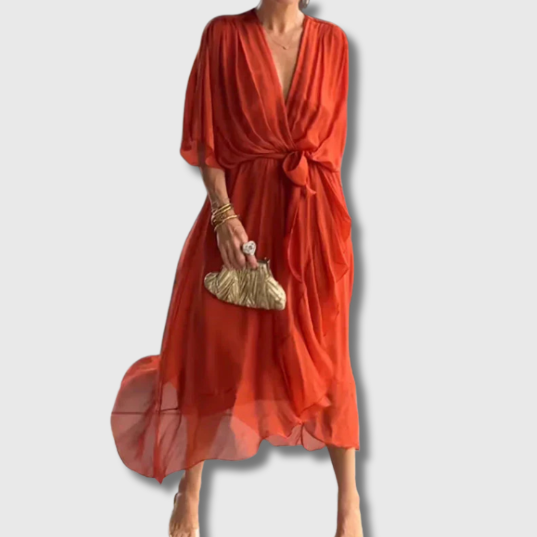 Lily | Elegantes Premium-Chiffonkleid für besondere Anlässe