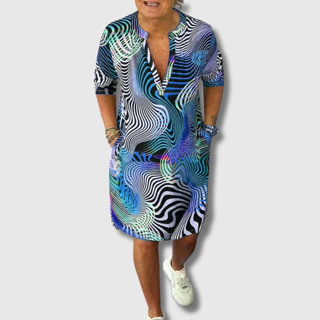 Emily | Sommerkleid aus Bio-Baumwolle – Leicht & Farbenfroh