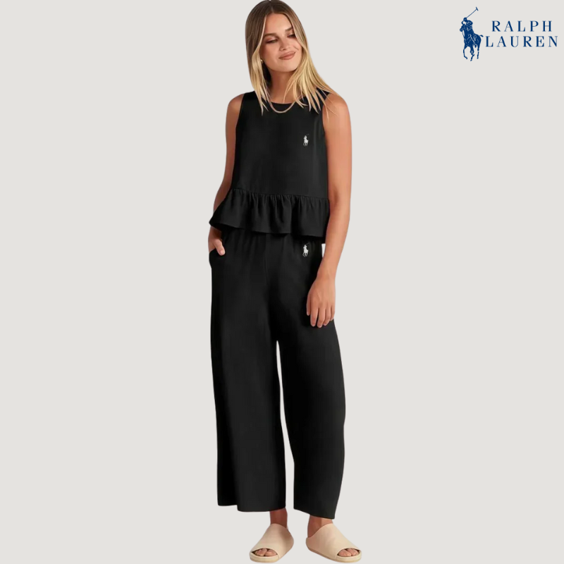 R. Ꮮаᴜгеn Ruffled Two-Piece Set + Free Sun Hat – Buy 1 Get 2