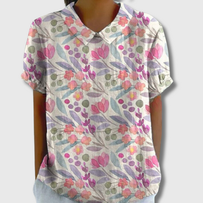 Jessica | Vintage-Bluse aus hochwertigem Material