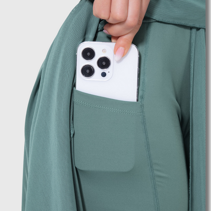 Emily | Hochtaillierter 2-in-1 Rock aus Premium-Stoff