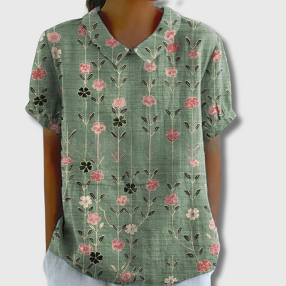 Jessica | Vintage-Bluse aus hochwertigem Material