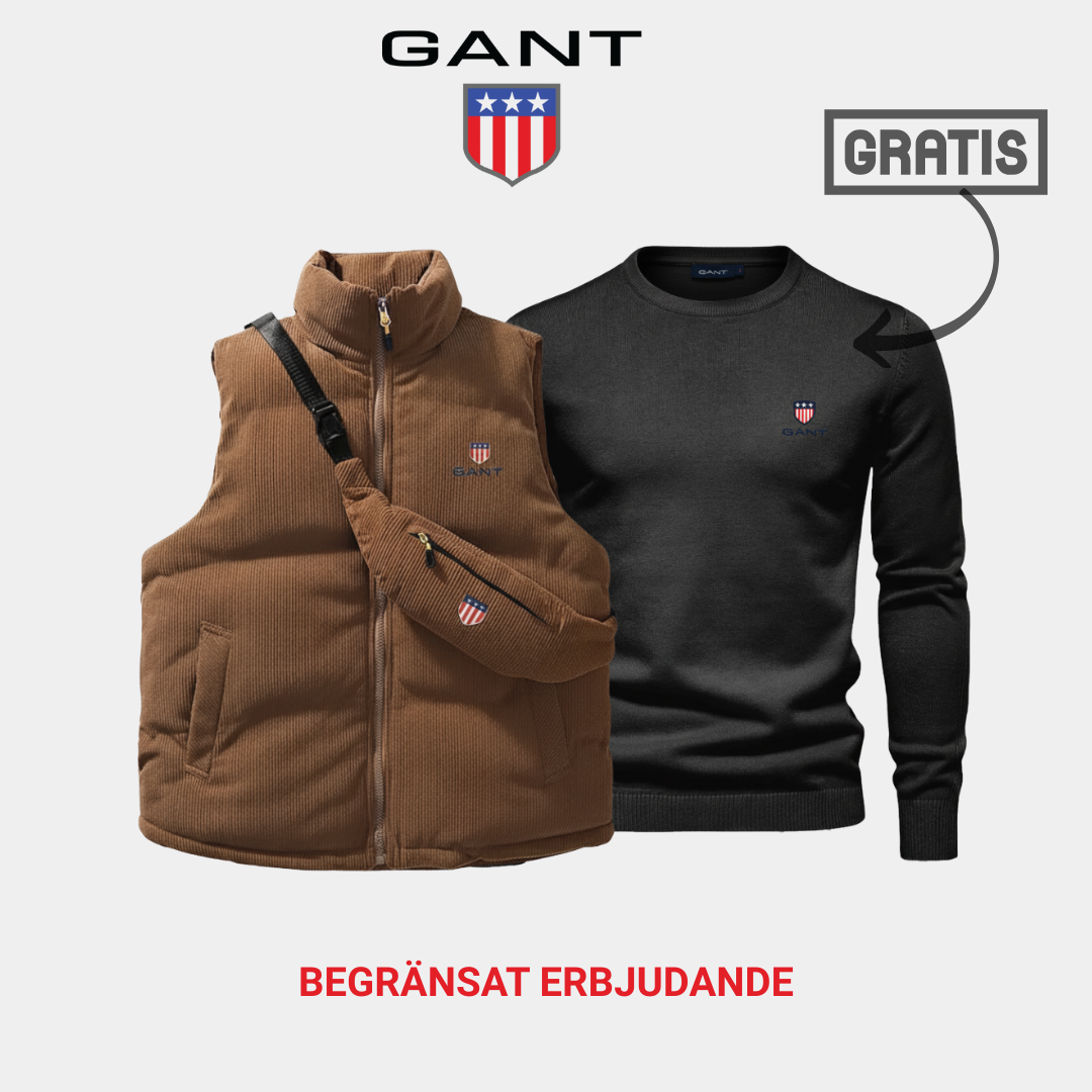 GANT™ Vest & Bag Combo + Free Sweater