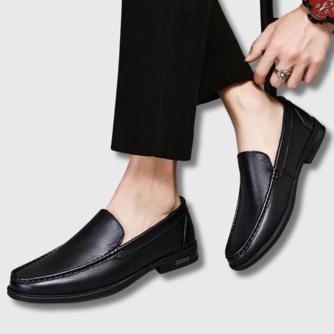 Mark | Handgefertigter Premium-Leder-Mokassin