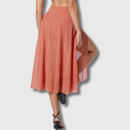 Emily | Hochtaillierter 2-in-1 Rock aus Premium-Stoff