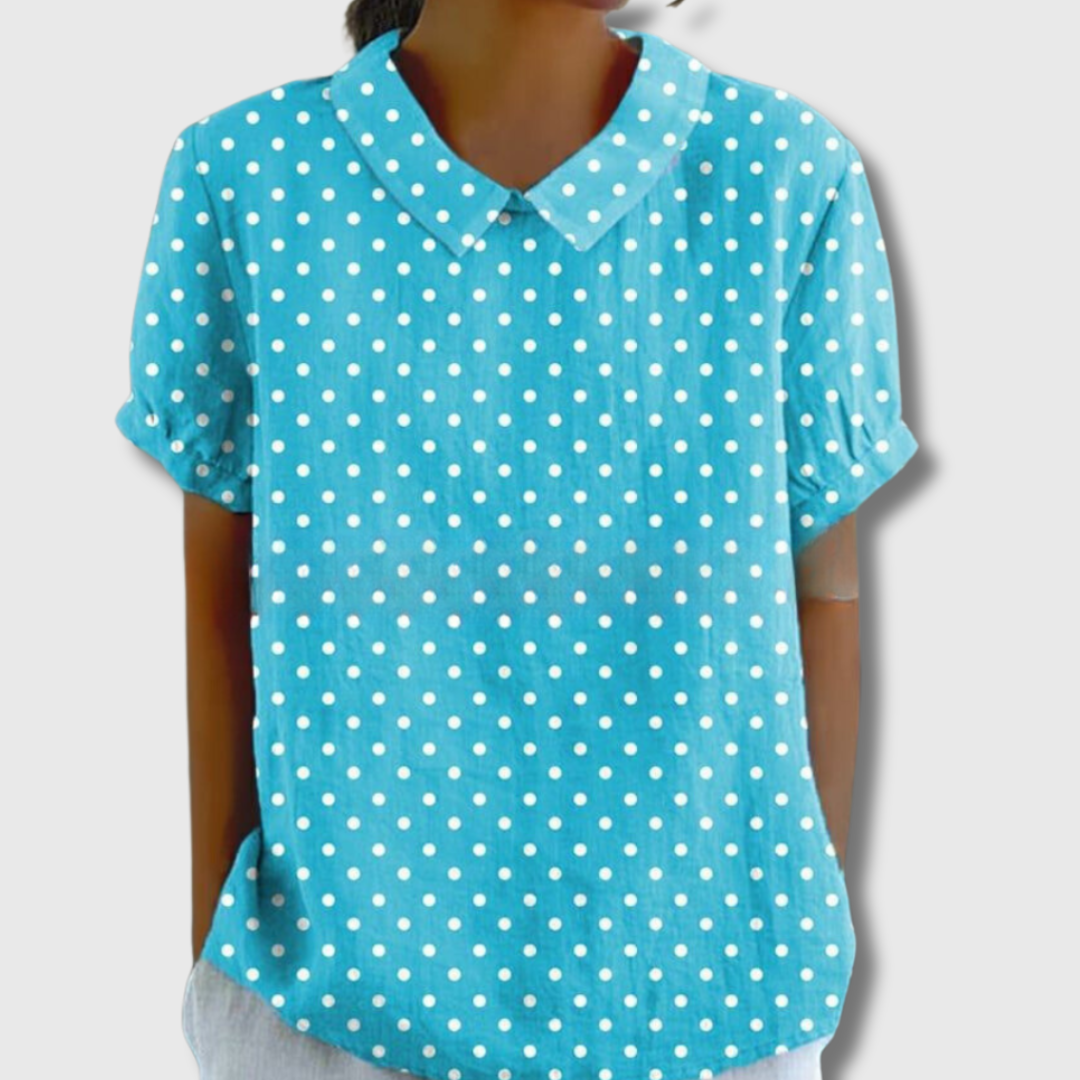 Jessica | Vintage-Bluse aus hochwertigem Material