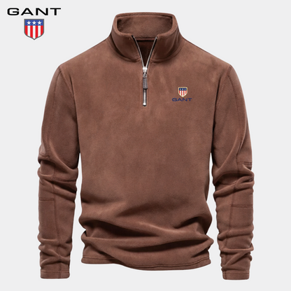 GANT™ Half Zip Sweatshirt in Cotton
