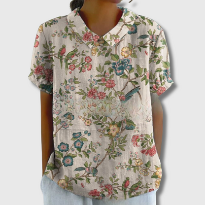 Jessica | Vintage-Bluse aus hochwertigem Material