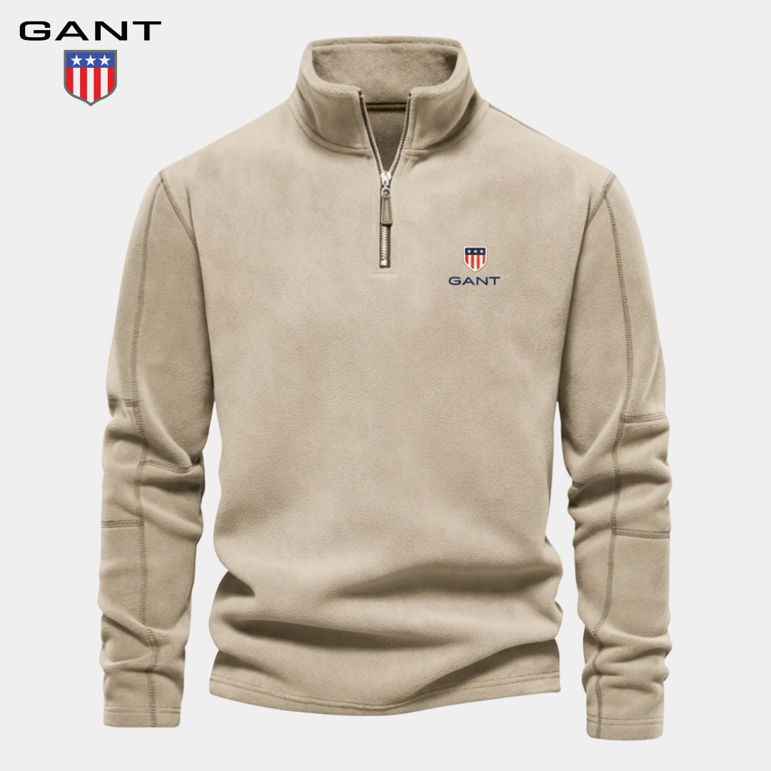 GANT™ Half Zip Sweatshirt in Cotton