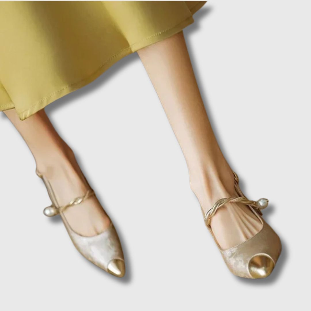 Lily | Sandalen mit edlem Satin für elegante Auftritte