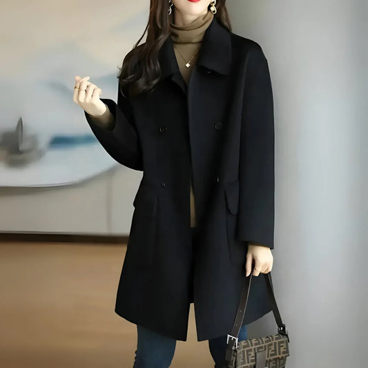 Eleanor | Eleganter Mantel aus Premiumstoff