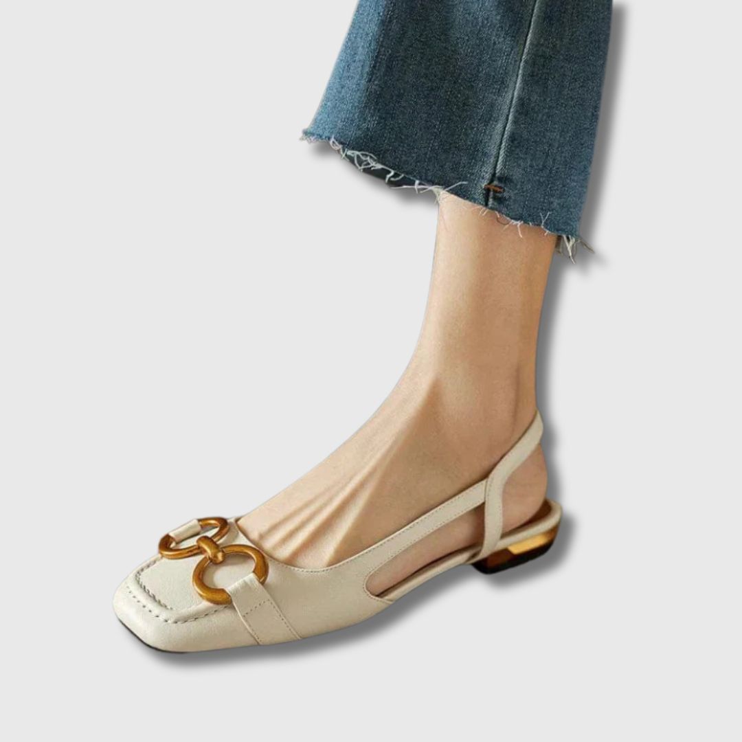 Emily | Handgefertigte Slingbacks für ganztägigen Komfort
