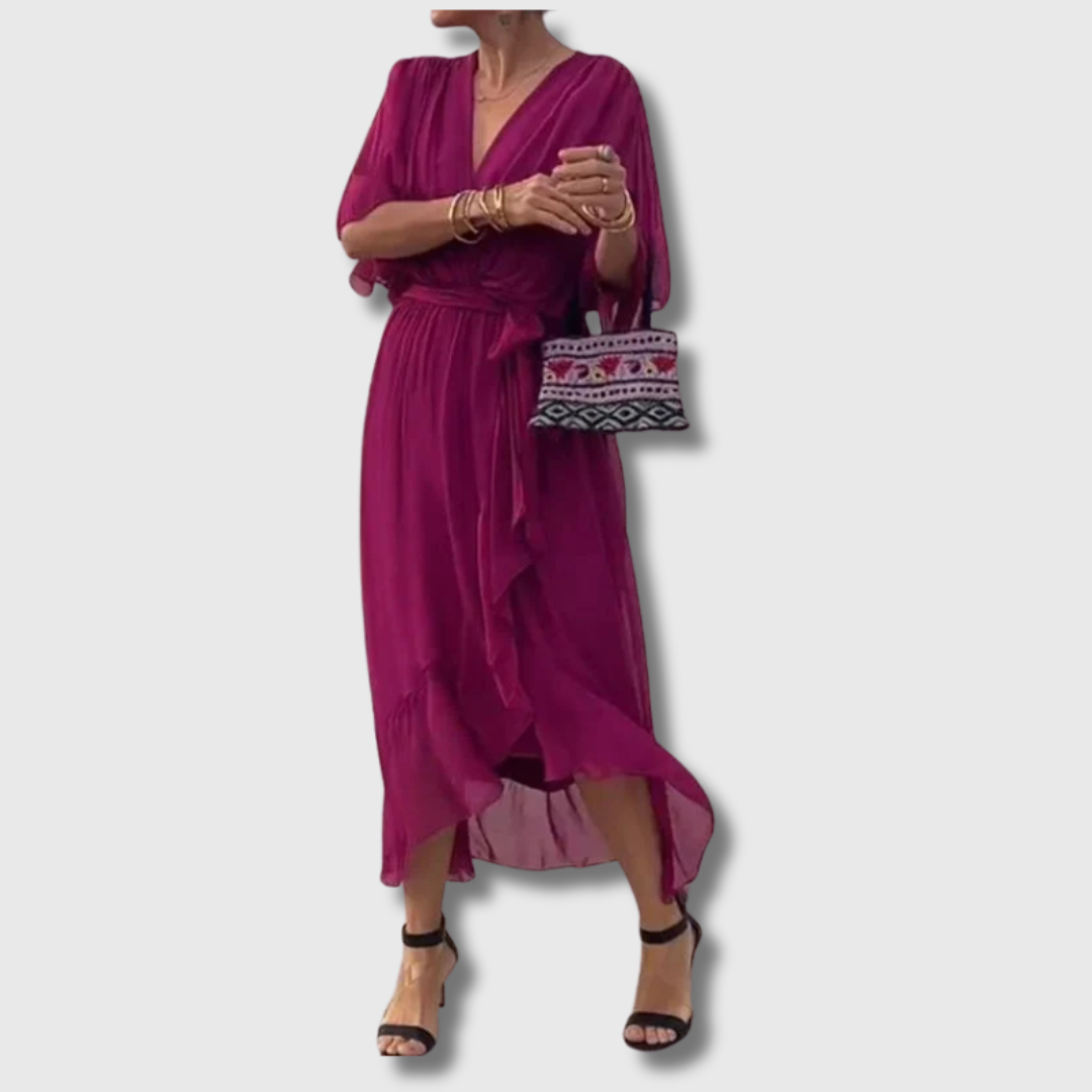 Lily | Elegantes Premium-Chiffonkleid für besondere Anlässe