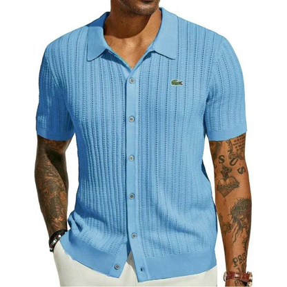 LAC0STE™ Classic Fitted Shirt for Men