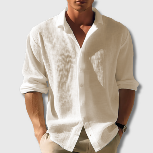 Noah | Sommerliches Button-Down-Hemd aus Premiumstoff
