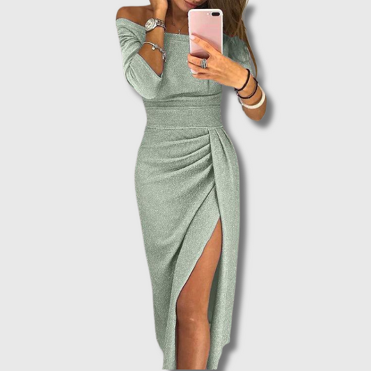 Dalila| Elegantes Kleid aus Premium-Stoff für besondere Anlässe