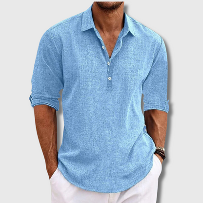 Ethan | Klassisches Hemd aus Premium-Baumwolle für stilvolle Auftritte