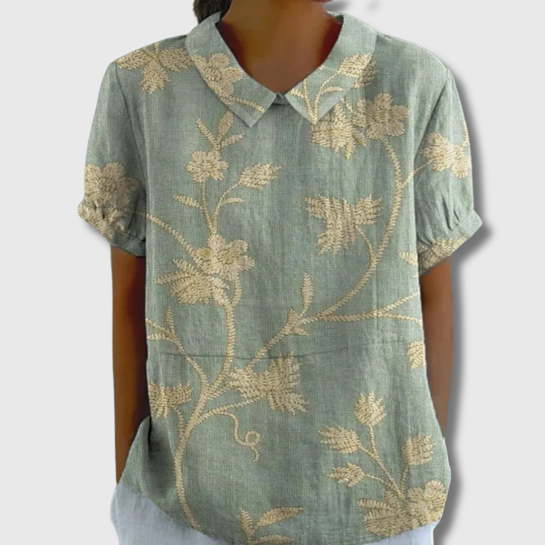 Jessica | Vintage-Bluse aus hochwertigem Material