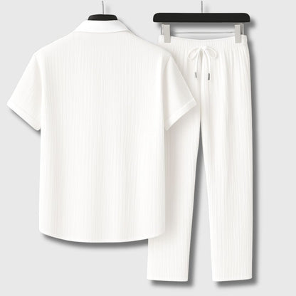 Ethan | Leichter Leinen-Zweiteiler für stilvolle Sommertage