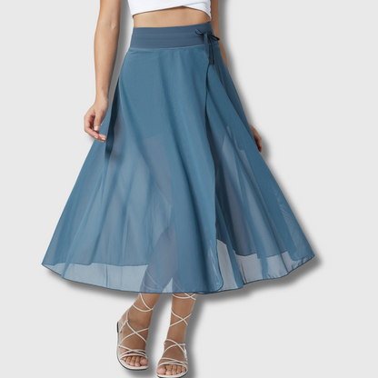 Emily | Hochtaillierter 2-in-1 Rock aus Premium-Stoff