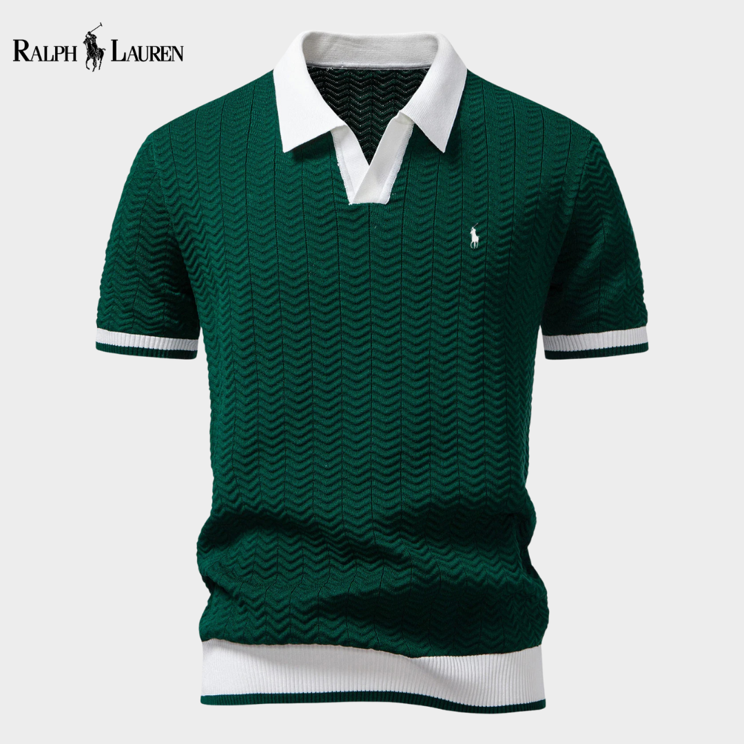 Ralph Lauren™ Contrast Prestige Polo (Copy)