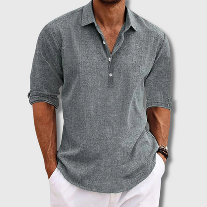 Ethan | Klassisches Hemd aus Premium-Baumwolle für stilvolle Auftritte