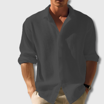 Noah | Sommerliches Button-Down-Hemd aus Premiumstoff