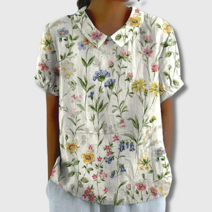 Jessica | Vintage-Bluse aus hochwertigem Material