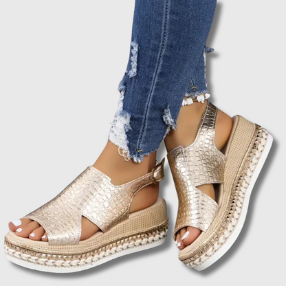 Lorena | Orthopädische Sandalen – Handgefertigter Komfort für aktive Tage