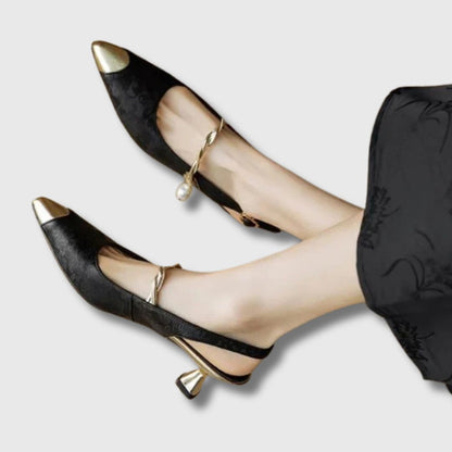 Lily | Sandalen mit edlem Satin für elegante Auftritte