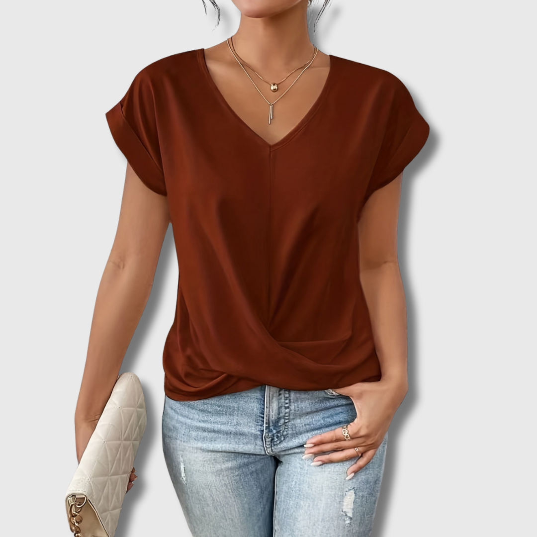 Emma | Casual T-Shirt aus Premium-Baumwolle für den Alltag