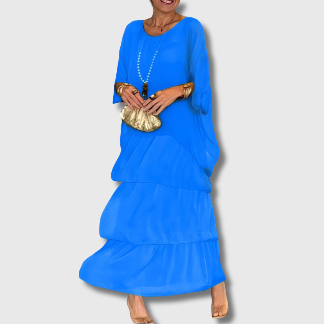 Caroline | Elegantes Maxikleid Bequem für alle Anlässe