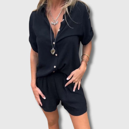 Luna | Leichter Leinen-Zweiteiler für heiße Tage