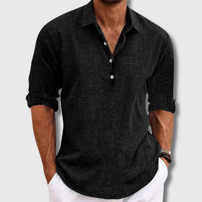 Ethan | Klassisches Hemd aus Premium-Baumwolle für stilvolle Auftritte