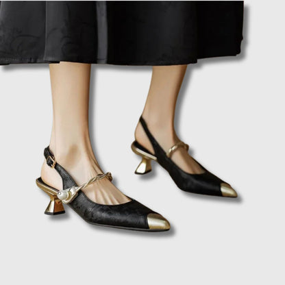 Lily | Sandalen mit edlem Satin für elegante Auftritte