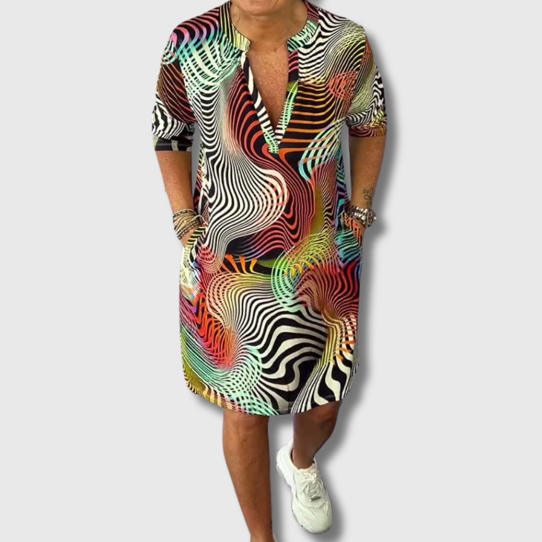 Emily | Sommerkleid aus Bio-Baumwolle – Leicht & Farbenfroh