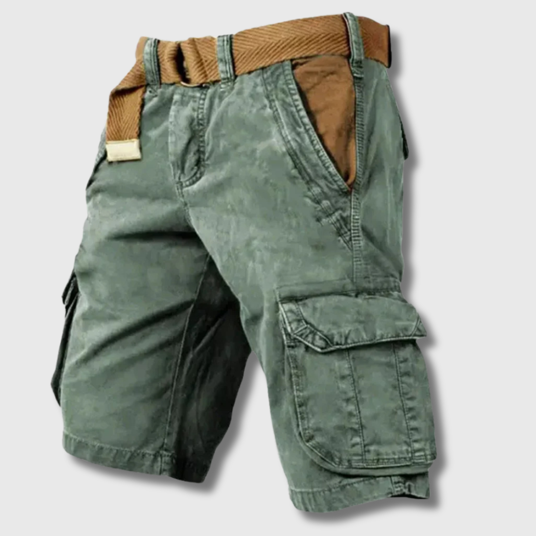 Otto | Herren-Shorts mit Gürtel – Handgefertigte Cargo-Qualität